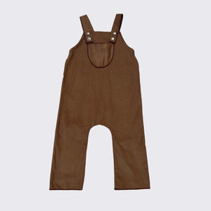 Wolfie overall-Chocolate Corduroy size 3 Toddler